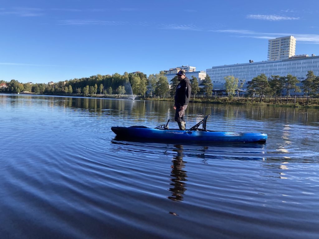 Kajakfiskedemo